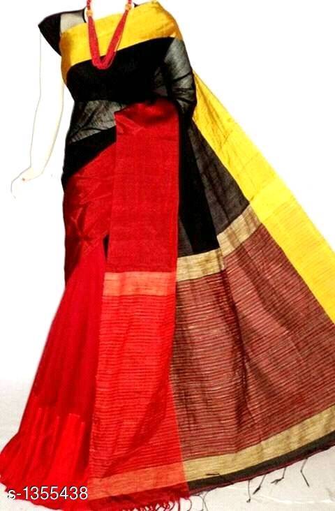 Mahapar Saree Cotton Silk Saree BP available MBSSRE-RDP-262