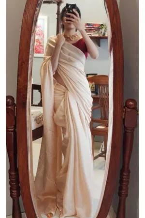 Plain Saree - Buy Plain Simple Saree for Women with Border Online