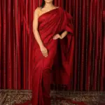 Maroon Cotton Silk Stylish Saree