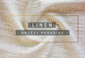 linen saree