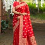 Soft Katan Silk banarosi Silk Saree Collection