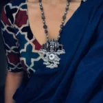 Triveni Blue Colour Pure Mulmul Cotton Saree Without Blouse Piece