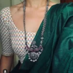 Magnetic Green Colour Pure Mulmul Cotton Saree Without Blouse Piece