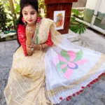 Resom poddo ketiya handloom jamdani sharee With bp