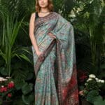 Kalamkari Designer Silk Saree New Collection