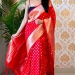 Exclusive Banarasi Semi Katan Silk Saree